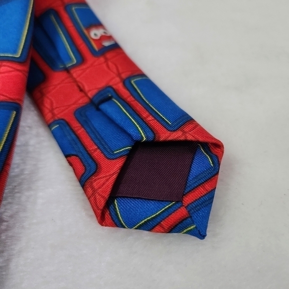 EAGLES Wings Bob The Tomato Cartoon Veggie Tales Vintage VTG Novelty Necktie - Picture 8 of 10